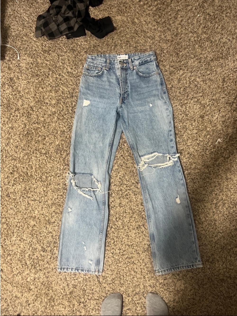 Zara Straight Leg Jeans